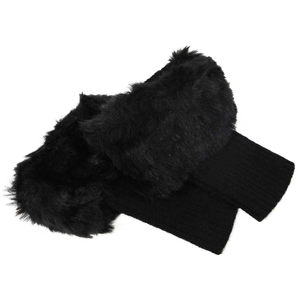 Casual Solid Color Furry Socks artswardrobe