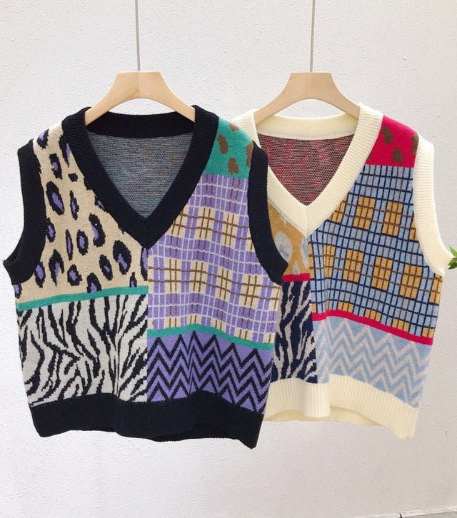Katty Colorblock Vest