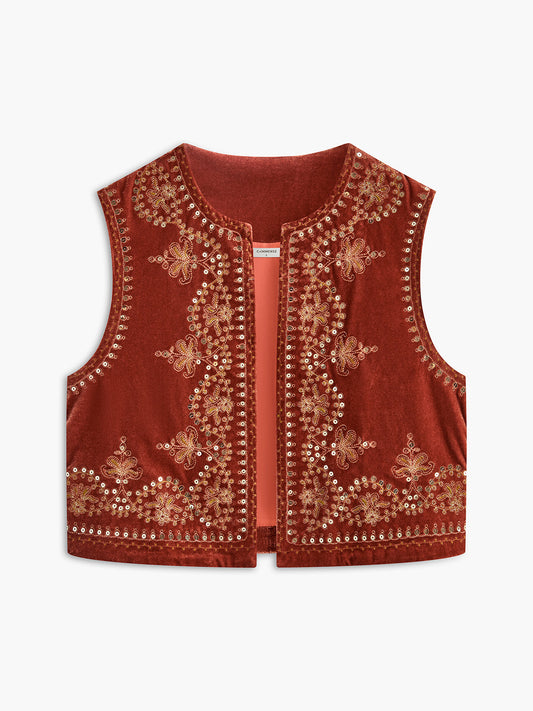 Boheme Fuzzy Vest