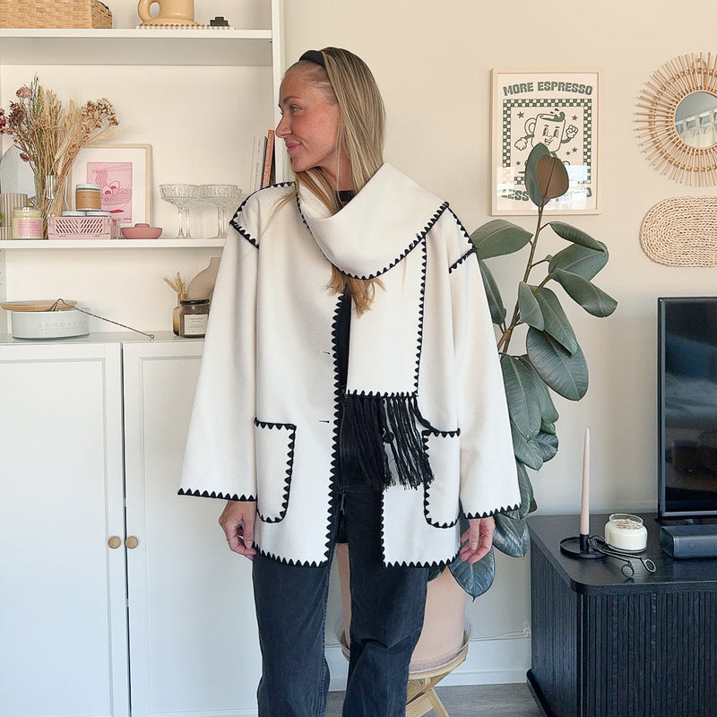 Nordic Coat With Scarf