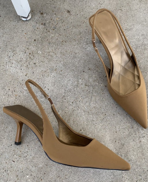 Casually Elegant Heels with a Refined Edge