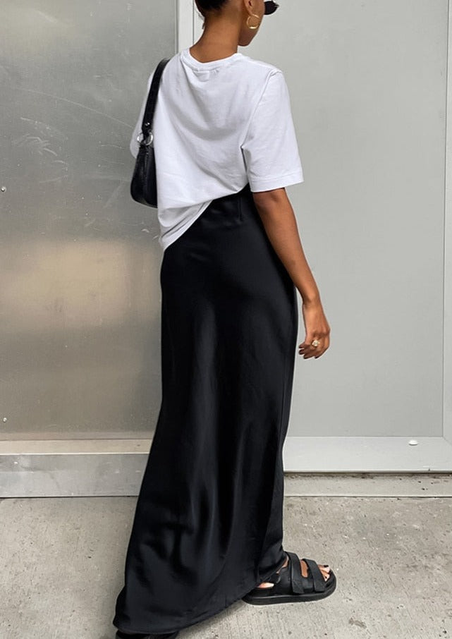 Julia Satin Skirt