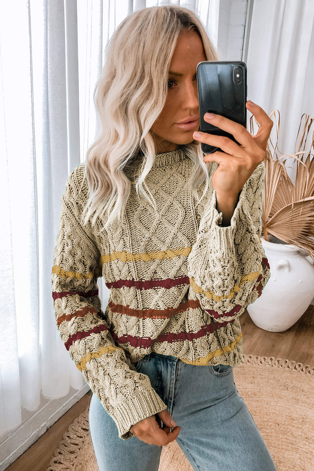 Gracefully Designed Sweater