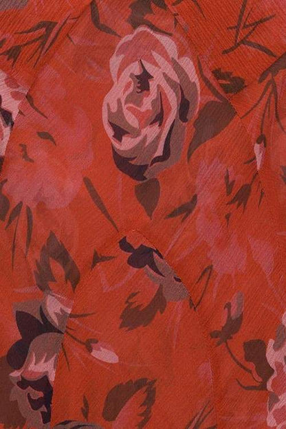 Alison Printed U-neck Maxi Dress