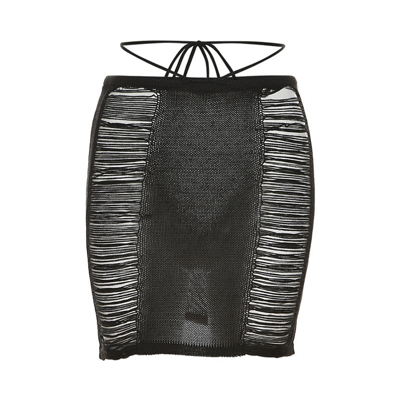Spring Clothing Color Long Sleeve Lace Up Cardigan Loose Fitting Tassel Top for