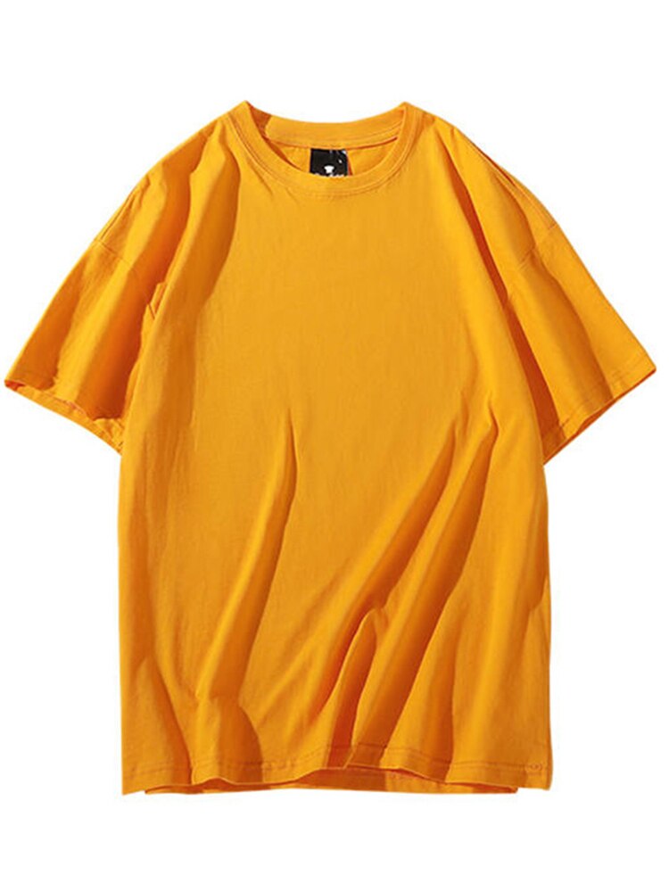 Summer Short Sleeve T-shirt Tee Shirt Loose Basic T Shirt O-neck Hipster Tshirt Top 5xl