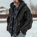 Men's Vintage Fairman Isle Jacquard Button Cardigan Sweater artswardrobe