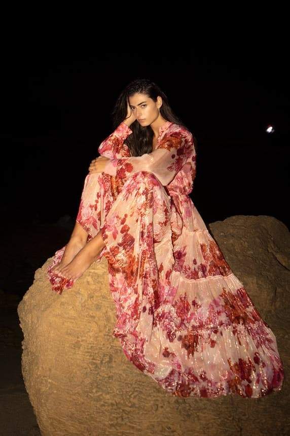 Sylvia Long Sleeve Maxi Dress