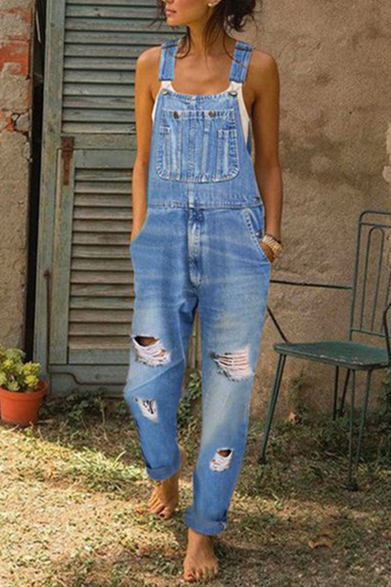 Ripped Loose Denim