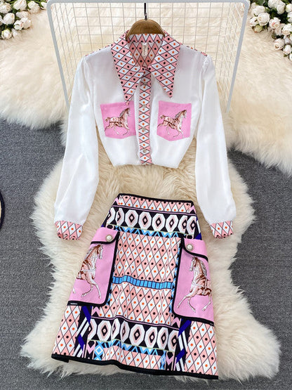 Emily Blouse & Skirt