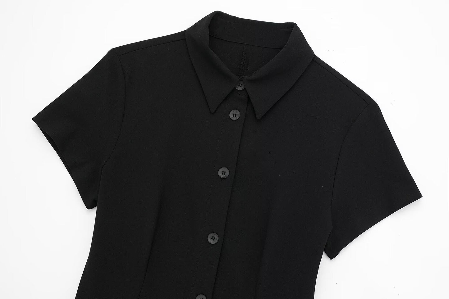 Spring Clothing Shirt Mini Dress