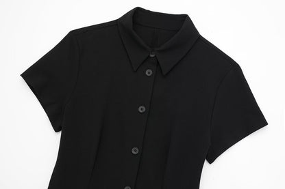 Spring Clothing Shirt Mini Dress