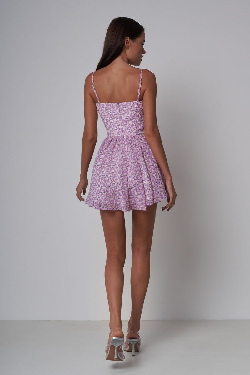Cami Halter Neck Mini Dress
