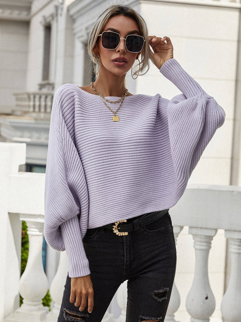 Gracefully Designed Sweater