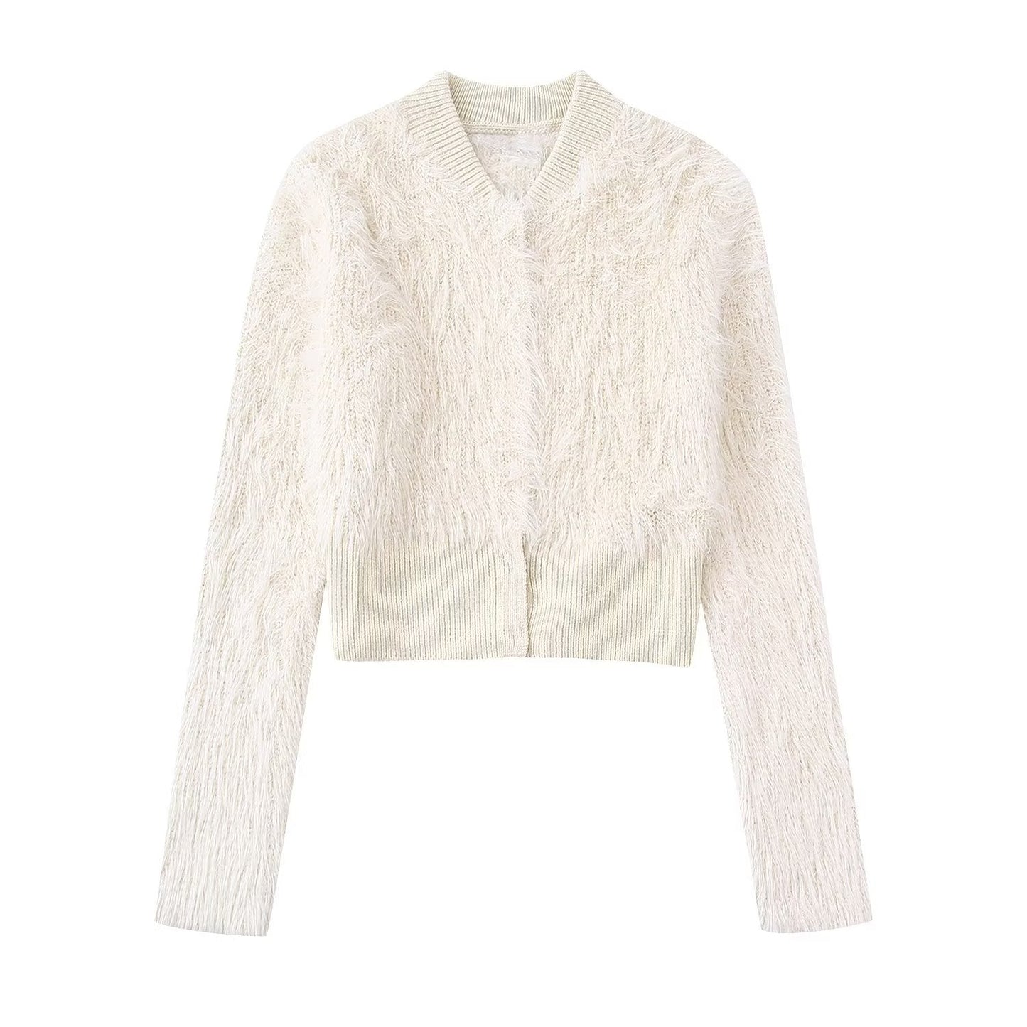 Classic Knitted Coat: Korean ’s Autumn Winter Sweater Cardigan
