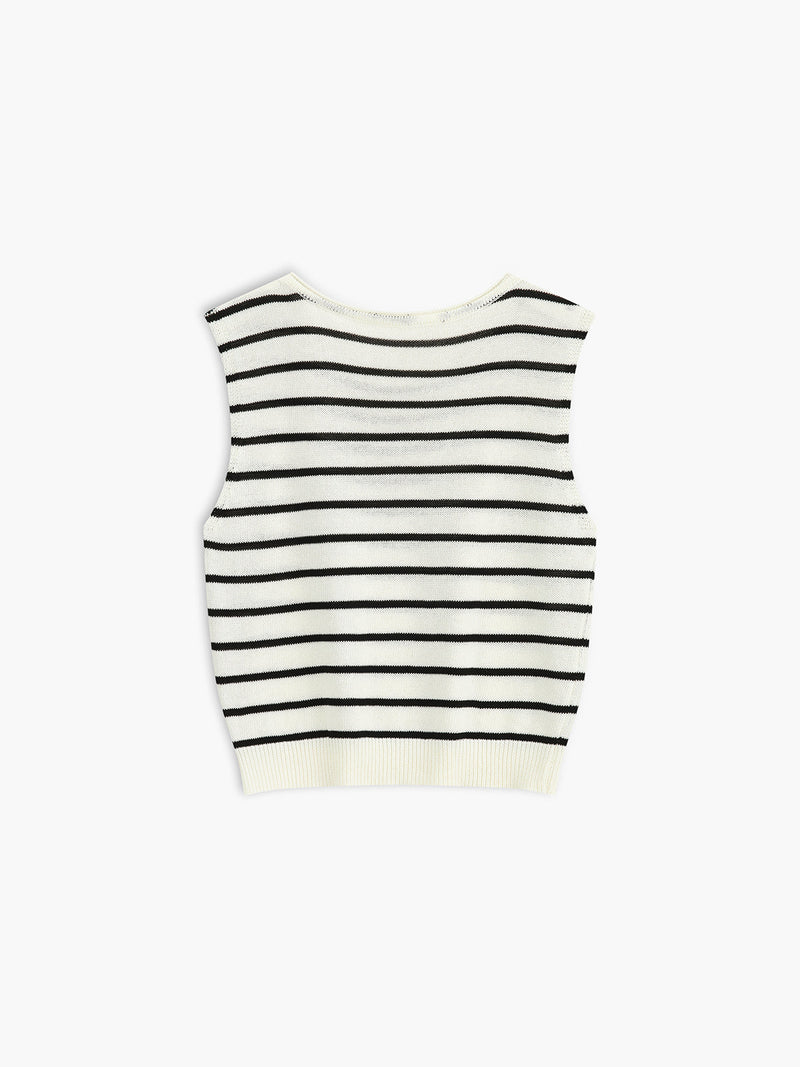 Classic Stripe Sweater Vest