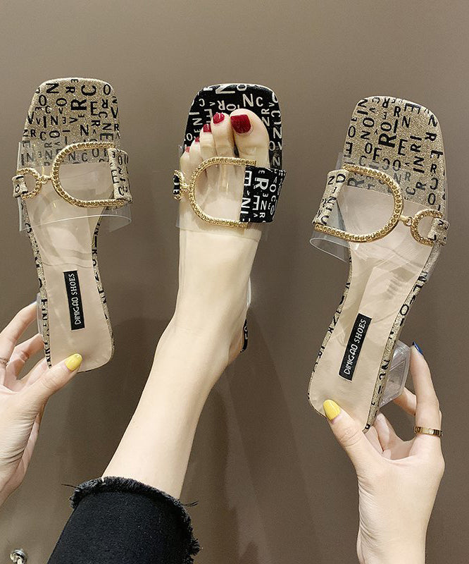 Vintage Inspired Sandals with a Contemporary Edge