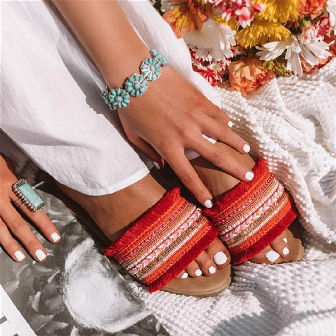 Vintage Inspired Orthopedic Sandals