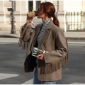 JO | Blazer with lapel collar for women
