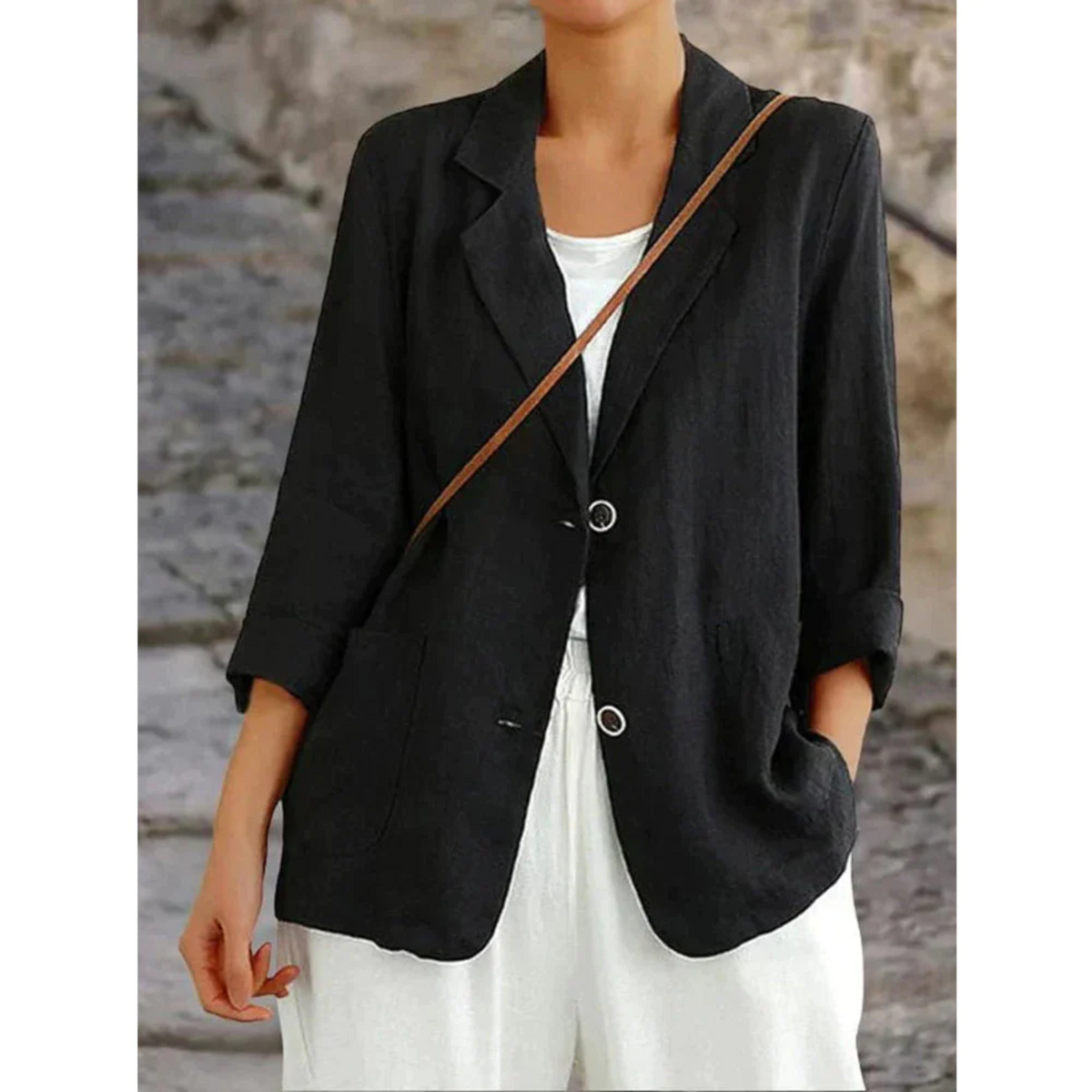 JO | Stylish linen blazer