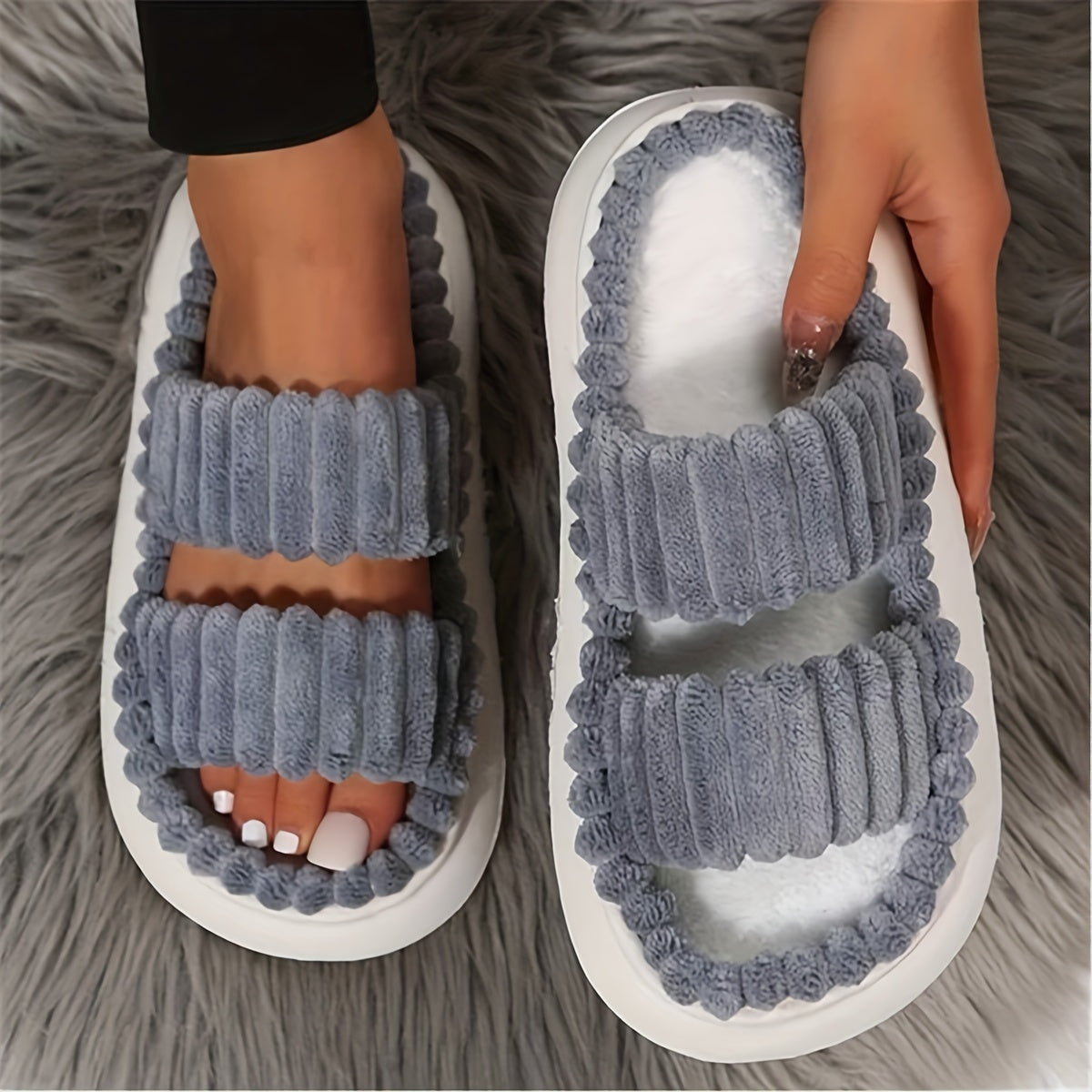 Classic Vintage Slippers with a Flattering Fit