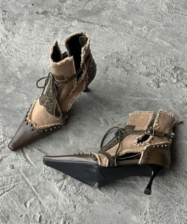 Vintage Inspired Boots with a Contemporary Edge