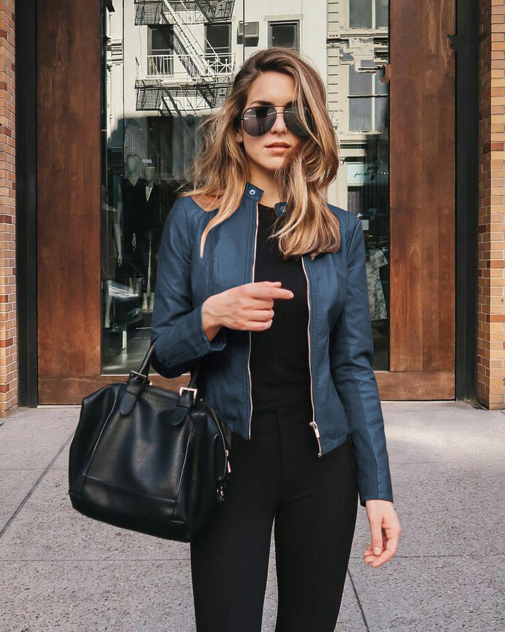 JO | Elegant zip jacket for women