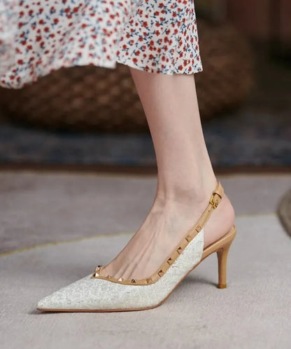 Beautifully Finished Heels in a Timeless Design