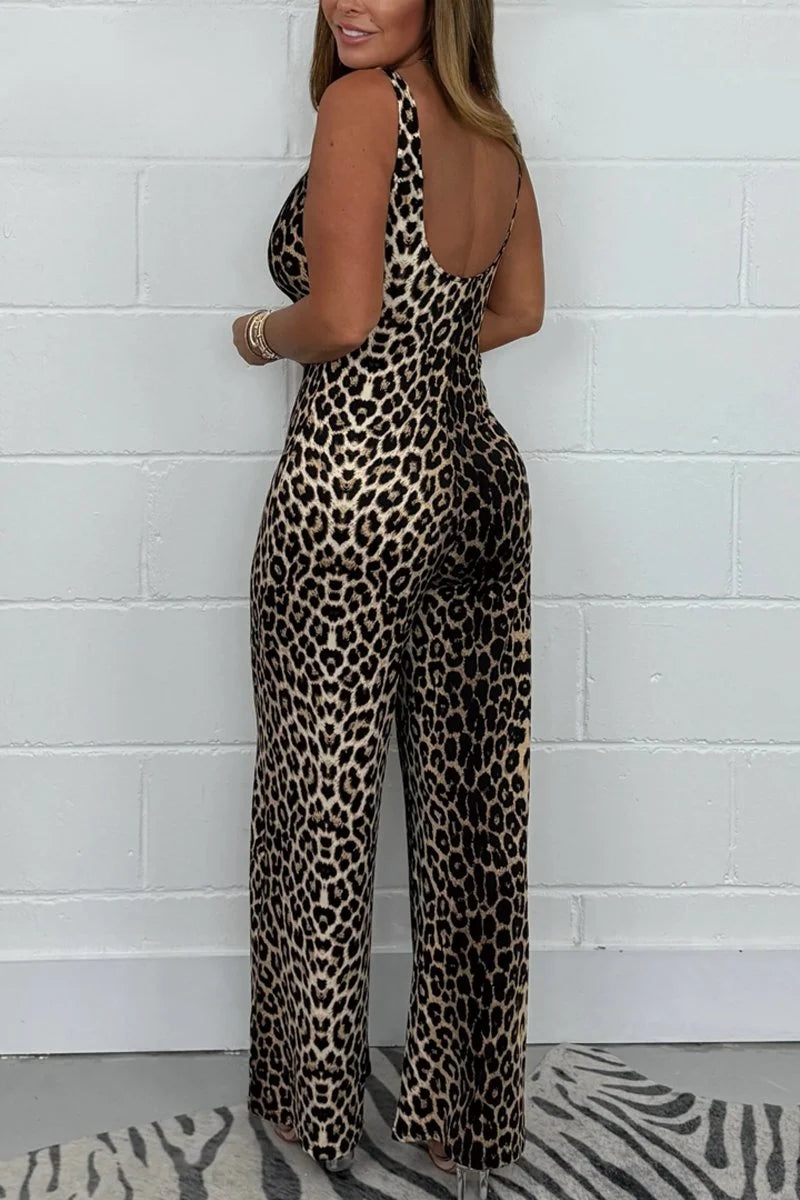 Wide Leg Vest Top Jumpsuit