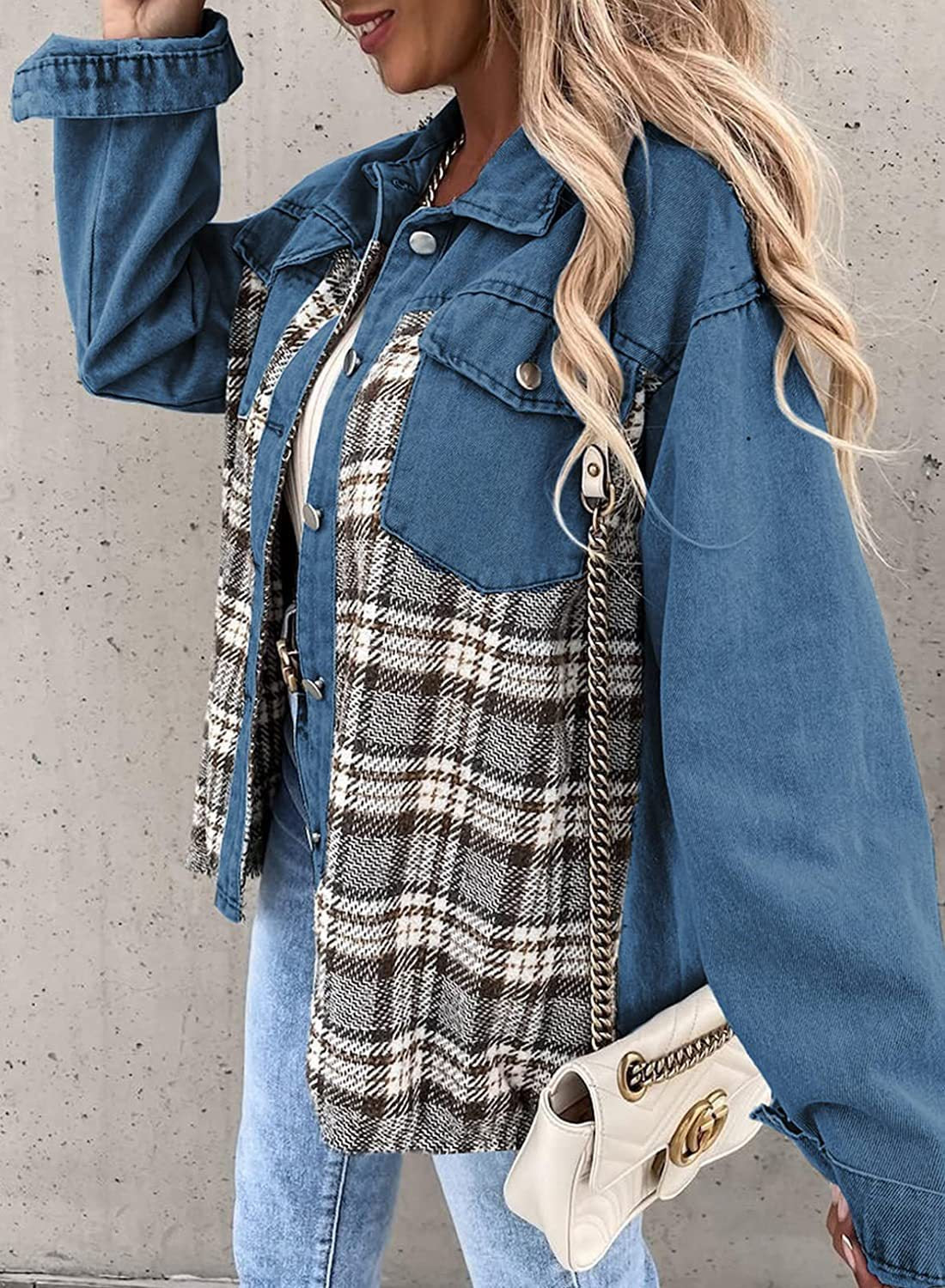 JO | Vintage flannel jacket for women