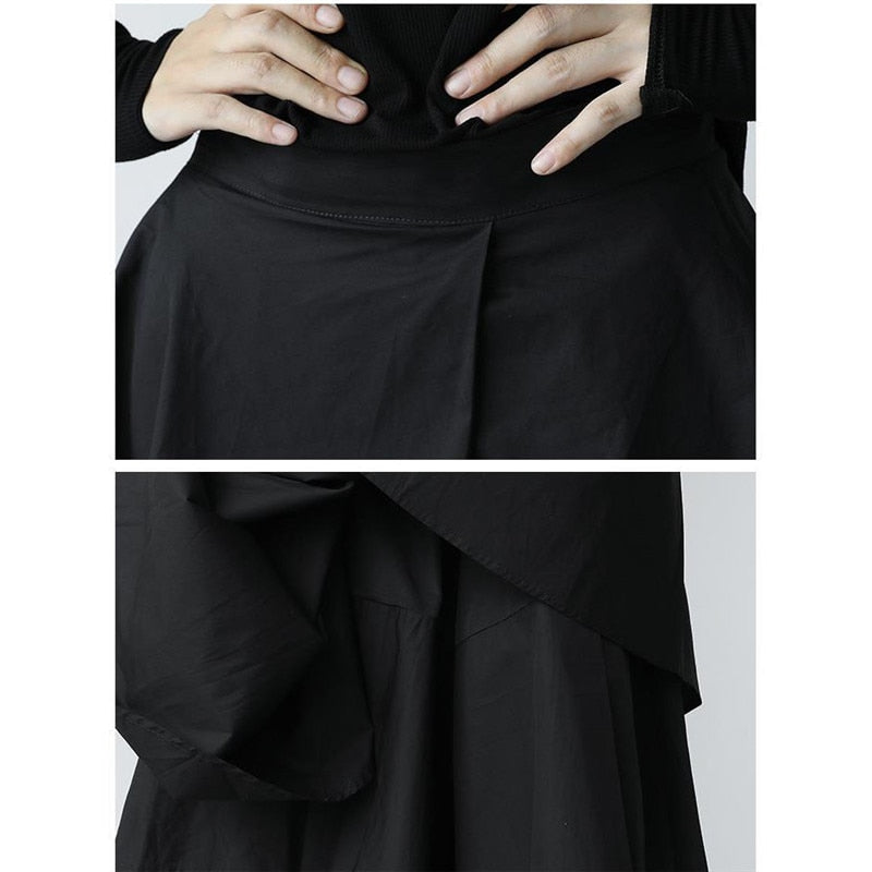 Saira Black Skirt