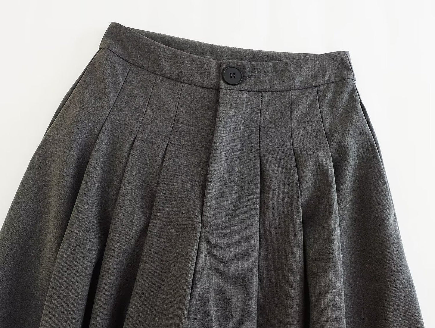 Summer Wind Crumpled Pleated Wide Leg Pants