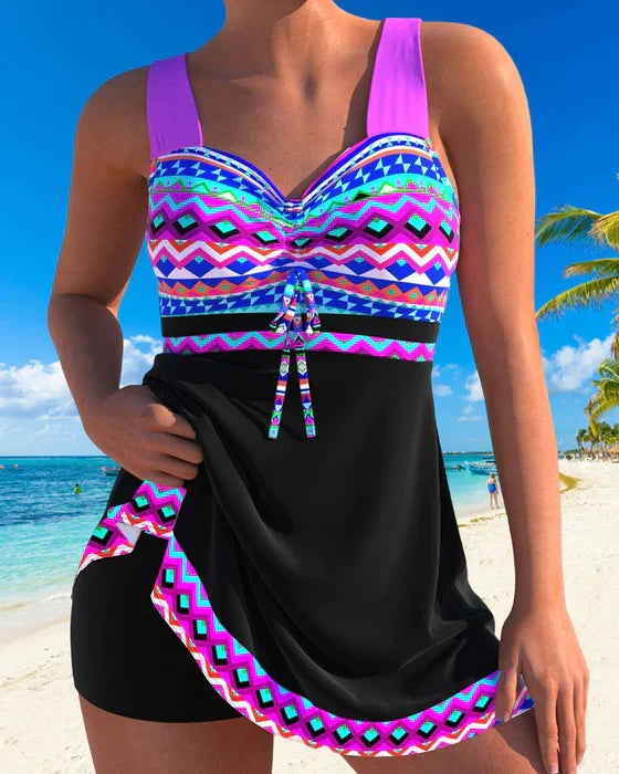 KS | Stylish and chic colorful swimsuit