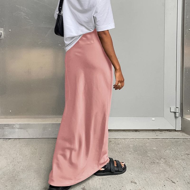 Julia Satin Skirt