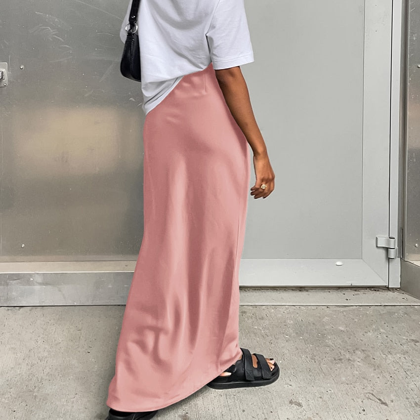 Julia Satin Skirt