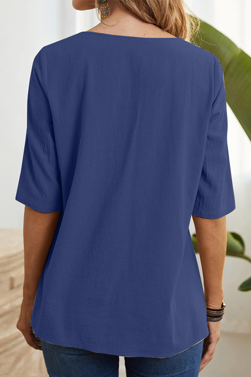 Slit O Neck T-shirts