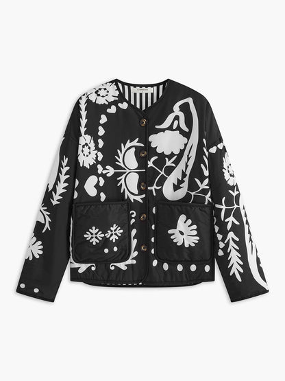 Printed Winter Coat