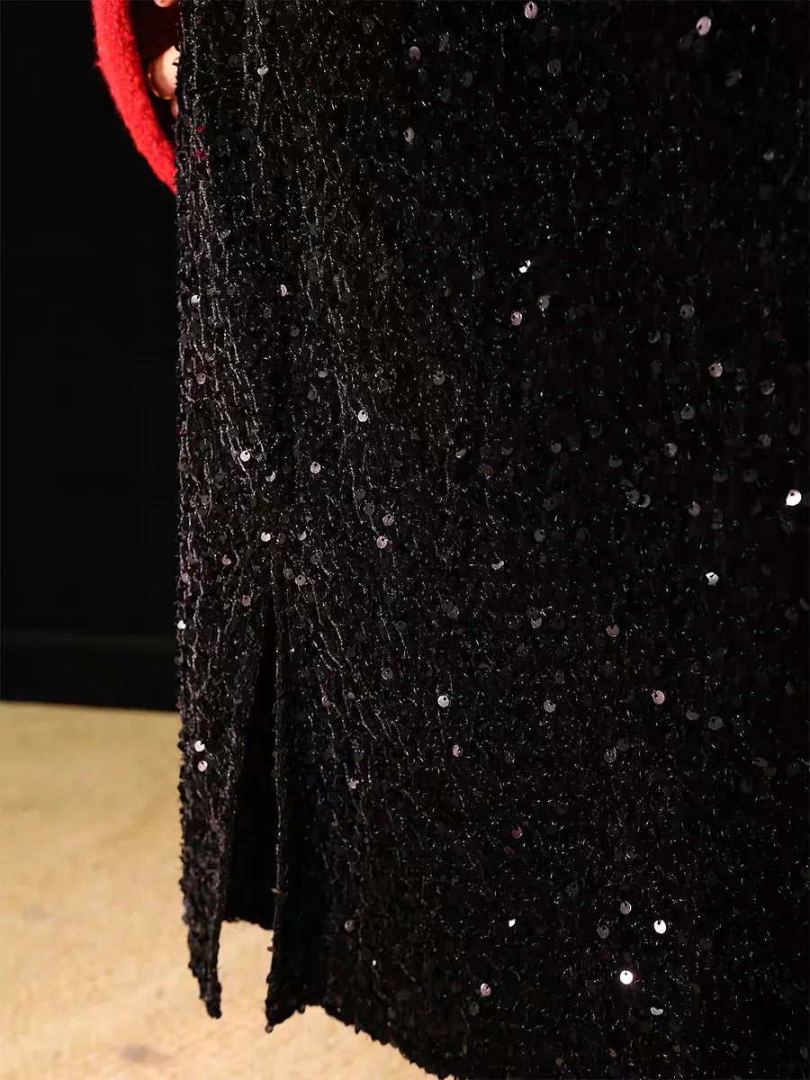 Sparkle Midi Skirt