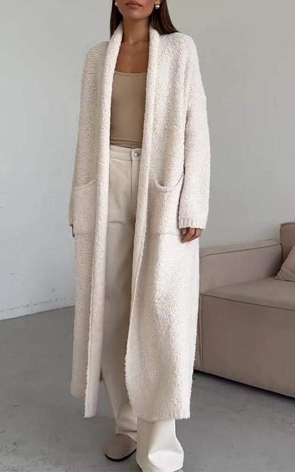 Color Knitted Cardigan