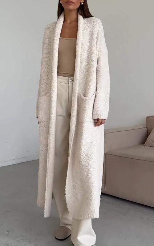 Color Knitted Cardigan