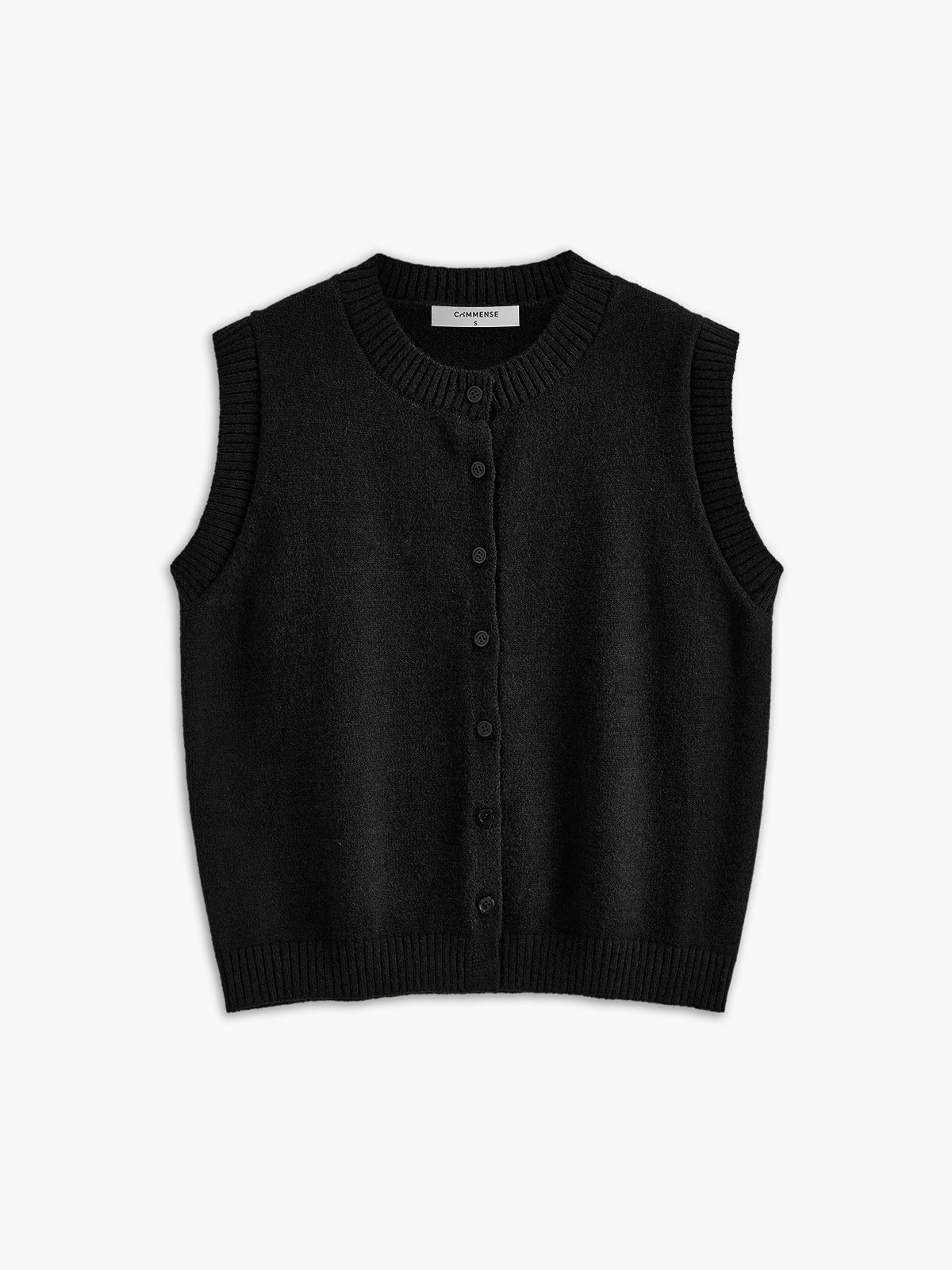 Button Up Sweater Vest