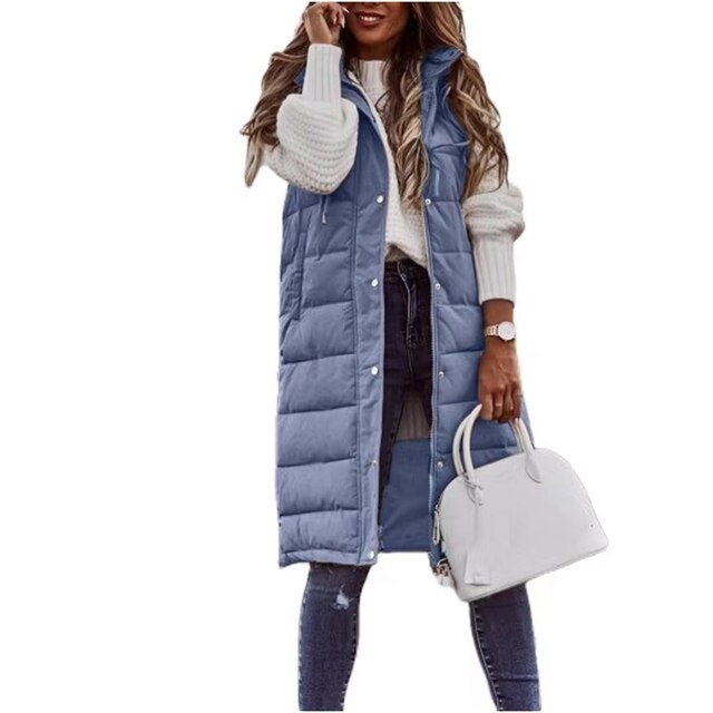 JO | Quilted vest with hood Bodywarmer