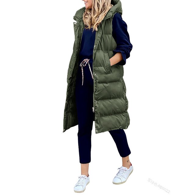 JO | Quilted vest with hood Bodywarmer