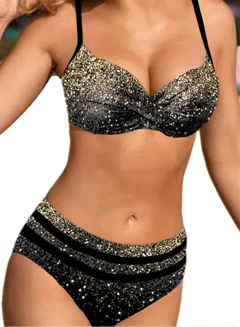 KS | Printed two-piece bikini