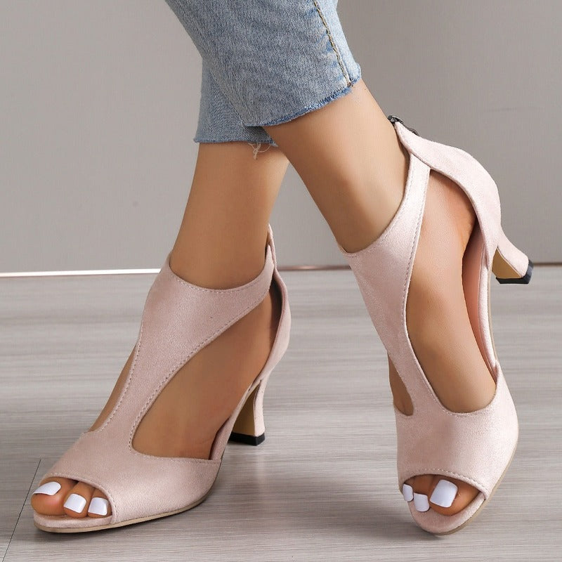 KS | Peep toe heels