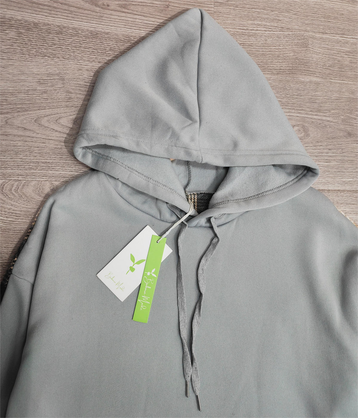 JO | Comfortable long-sleeved patchwork sweatshirt