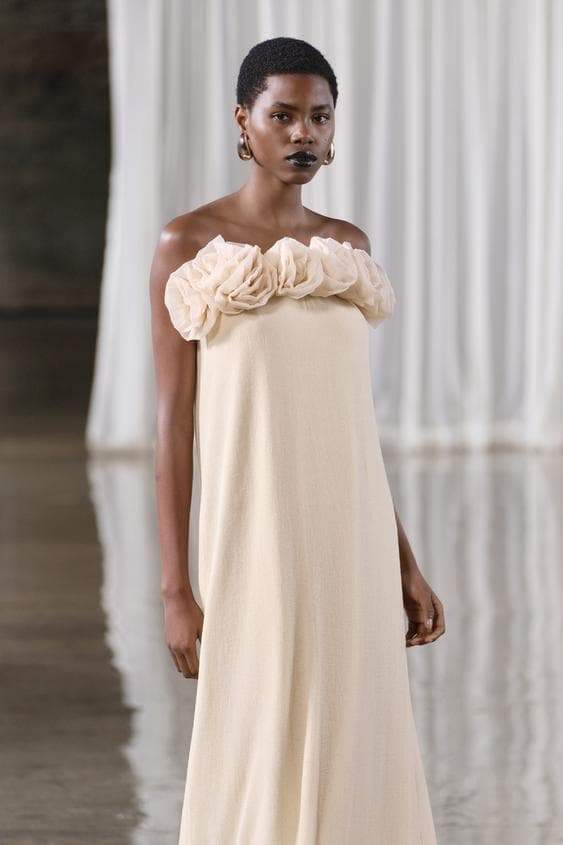Alva Knit Strapless Maxi Dress