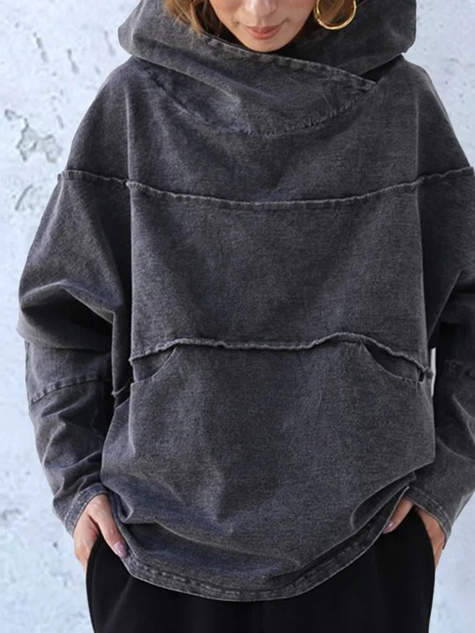 KS | Fashionable loose cotton hoodie