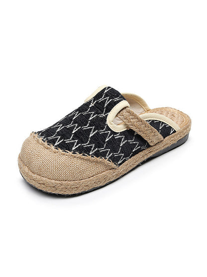 Rhombic Shoes Flat Shoes Slippers