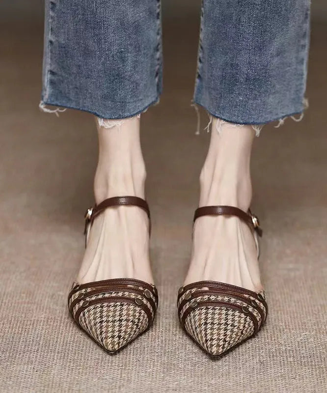 Casually Elegant Heels with a Refined Edge